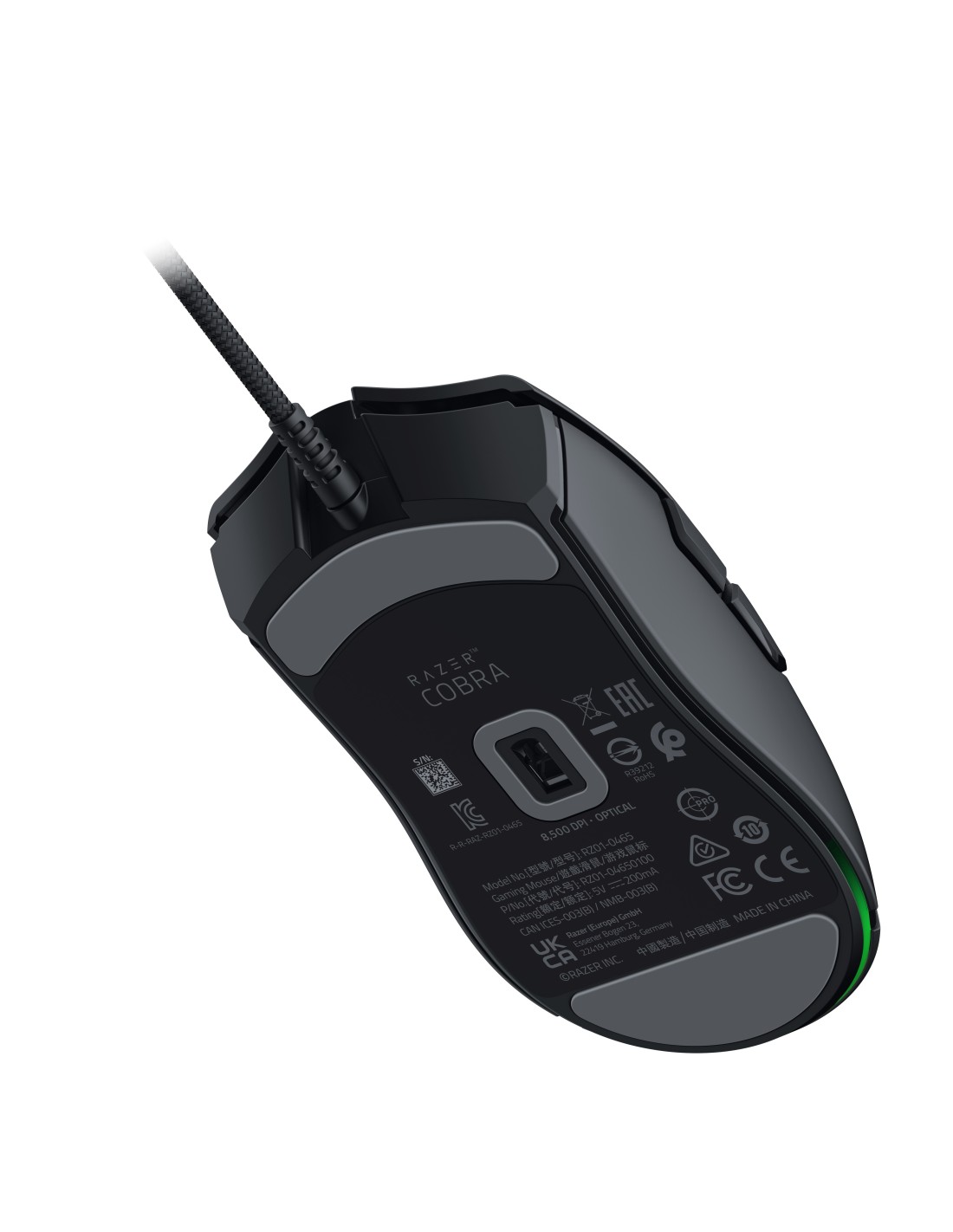 Razer Viper Mini mouse Mano destra USB tipo A Ottico 8500 DPI