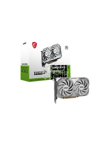 Scheda Video MSI GeForce RTX 4060 VENTUS 2X WHITE 8G OC NVIDIA 8 GB GDDR6