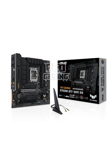 Scheda Madre Asus TUF Gaming B760M-BTF WIFI D4, Intel B760, socket LGA1700, DDR4