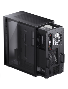 Case  Jonsbo U6 Midi Tower Nero Vetro Temperato