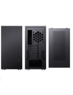 Case  Jonsbo U6 Midi Tower Nero Vetro Temperato