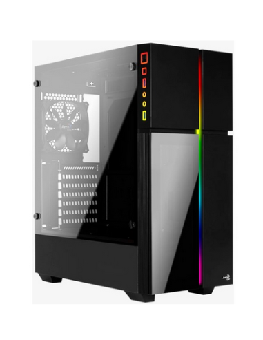 Case Aerocool Playa Midi-Tower LED RGB Nero