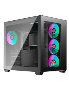 Case Raijintek PAEAN C7 TG4 Mini-Tower Nero