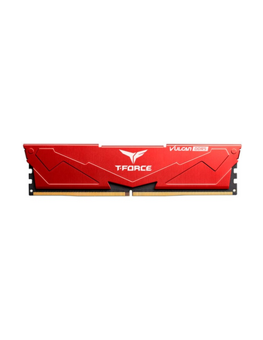 Ram TEAM GROUP T-FORCE VULCAN DDR5 5200MHz 32GB (1x32) XMP 3.0 CL40 ROSSO