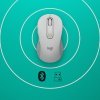 Mouse Logitech Signature M650 L Wireless bianco