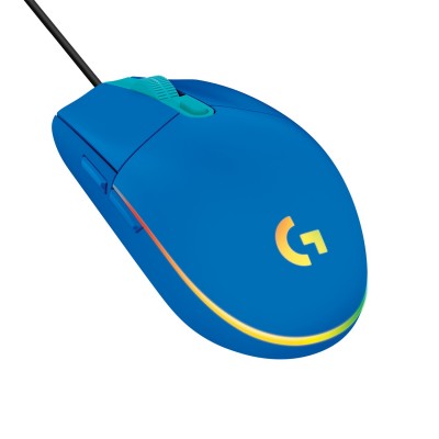 Mouse Gaming Logitech G203 LIGHTSYNC Blu