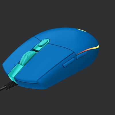 Mouse Gaming Logitech G203 LIGHTSYNC Blu