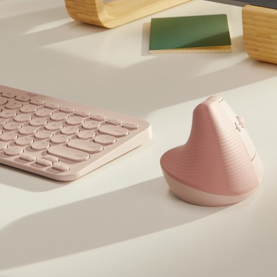 Mouse Logitech Lift Rosa