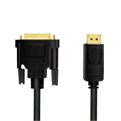 Cavo Adattatore LogiLink da DisplayPort a DVI 2m Nero