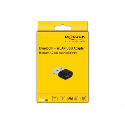 Scheda Wireless USB DeLOCK 61000 WLAN 433 Mbit s