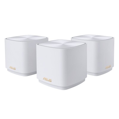 Router ASUS ZenWiFi XD4 Plus AX1800 2 Pack White Dual-band 2.4 GHz 5 GHz Wi-Fi 6 802.11ax