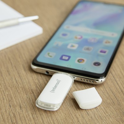 Pendrive Intenso Flash Line 32 GB USB tipo-C 3.2 Bianco