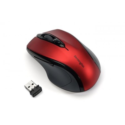 Mouse Kensington Pro Fit Wireless Mid-Size Rosso