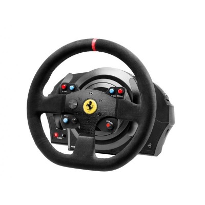 Volante Thrustmaster T300 Ferrari Integral Racing Wheel Alcantara Edition Nero Sterzo + Pedali Playstation 4