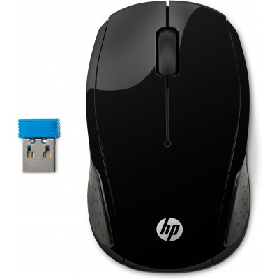 Mouse HP 200 Wirless Nero