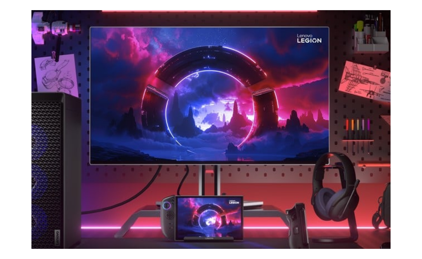 Lenovo spinge su gaming e AI: Legion Go Gen 2, OLED a 144 Hz e nuovi Yoga Tab